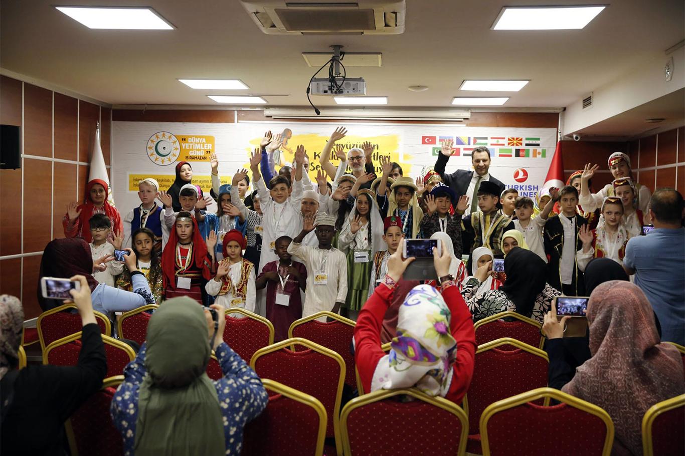 15 ülkeden 50 yetim İstanbul’da buluştu
